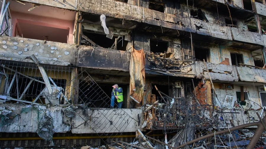 Russia Reports Heavy Attack on Kyiv